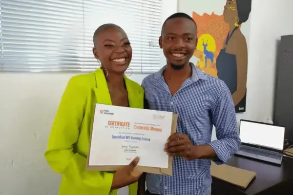Boldr's BPO Training Academy Certificated Student 3