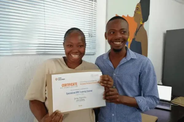Boldr's BPO Training Academy Certificated Student 8